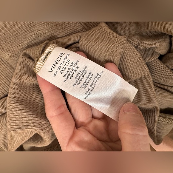 Vince Short Sleeve Side Tie Dress - Picture 8 of 9